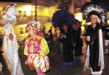 Headdress Ball 2007 photo - Duval Street, Key West